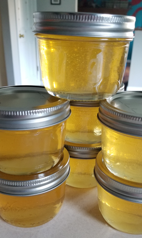 First Clover Honey Harvest
